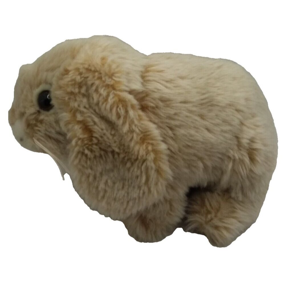Anna Club Plush Beige Bunny Rabbit Lop Earred 9" Stuffed Animal Toy